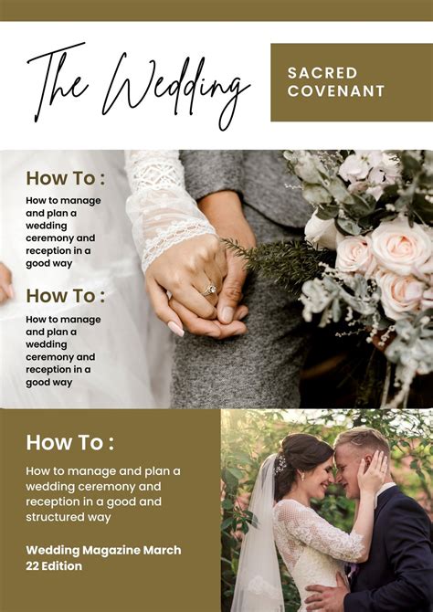 Welcome Guide Template Bridal Guide Canva Template Wedding