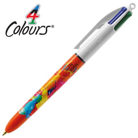 4imprintie Bic 4 Colours Pen Fine Point Digital 300821fd