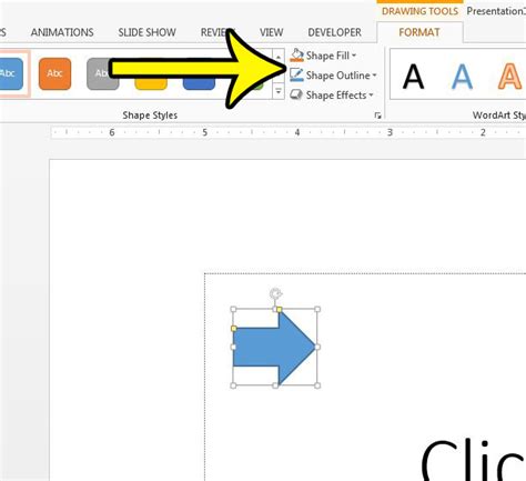 How To Insert An Arrow In Powerpoint 2013 Pinatech