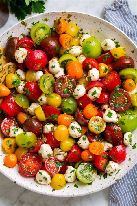 Tomato Salad Cooking Classy