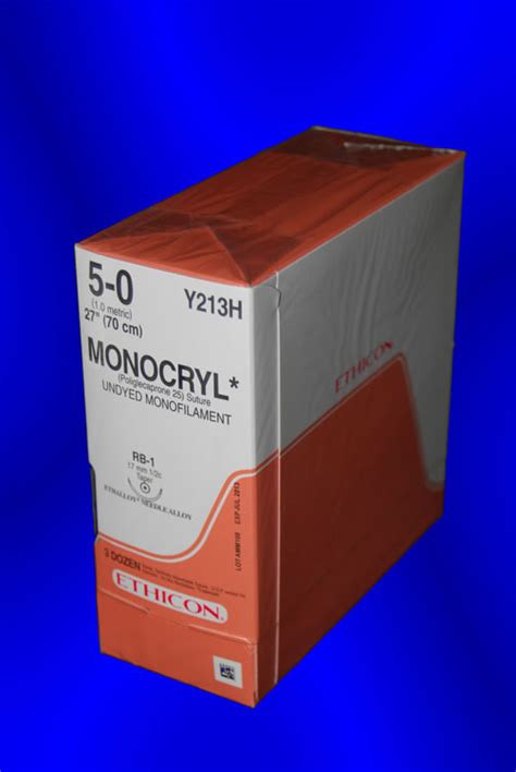 N Suture Monocryl 2 0 Ct Violet Monofilament 36in 771618