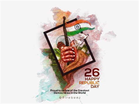 Republic Day 26 Jan 2018 Poster By Ravichandra Gopalakrishnan On Dribbble