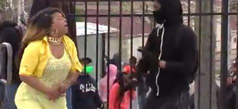Woman Is Mom Of The Year After Smacking Dragging Her Rock Throwing Son From Baltimore Riots
