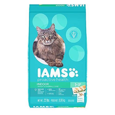IAMS PROACTIVE HEALTH Indoor Weight and Hairball Care Dry ...