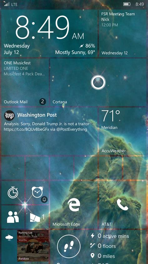 Show Us Your Home Screen Thread July 10072017 Rwindowsphone