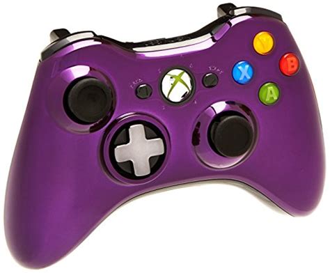 Microsoft Xbox 360 Chrome Series Wireless Controller Purple Pricepulse