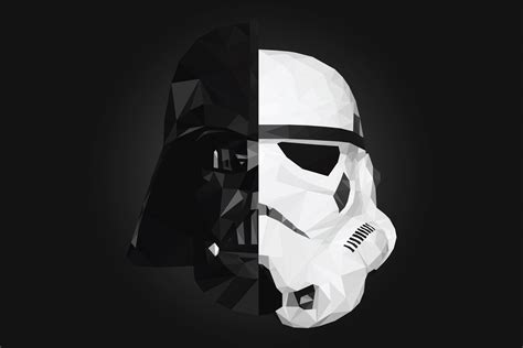 Darth vader 11 is the eleventh issue of the marvel comic book series star wars: Wallpaper : illustration, Star Wars, mask, low poly, Darth ...