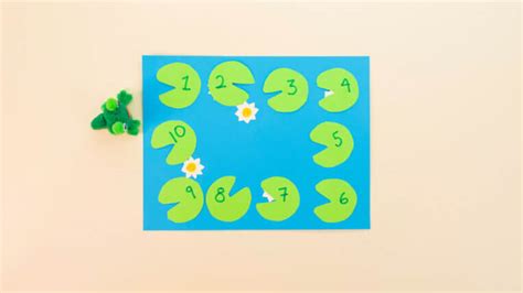 Lily Pads And Leaping Frog Counting Activity Super Simple