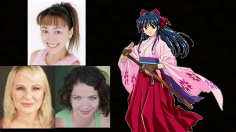 Anime Voice Comparison Sakura Shinguji Sakura Wars Youtube