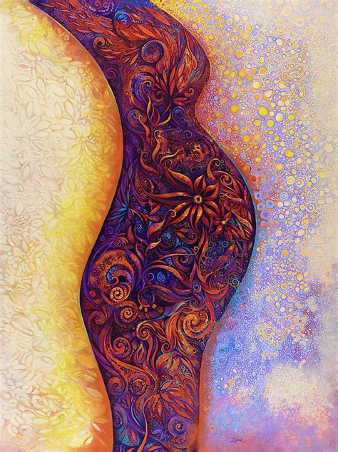 The Pregnancy Painting By Laura Zollar Fine Art America