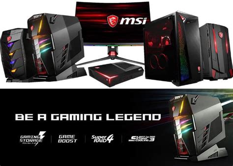 Instead, it's recommended that you consider whether or not your system is. New 2018 MSI Gaming Desktop PCs Unveiled - Geeky Gadgets