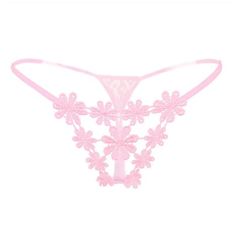 Udaxb Lingerie Underwear Women Thong Bragas Sexy Panties Thong Lace Word Pants Ladies Briefs