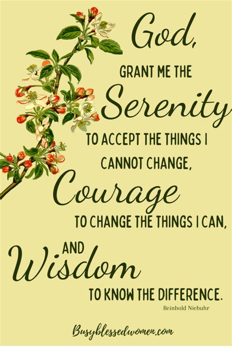 The Meaning Of The Serenity Prayer