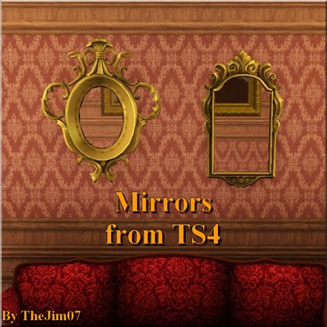 Mod The Sims Two Mirrors From Ts4