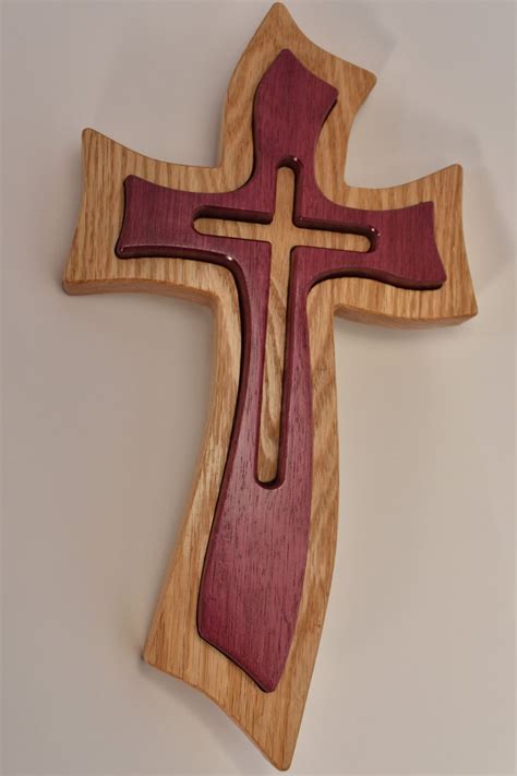 Wooden Cross Wooden Cross Wood Wall Cross Wooden Clothespin Crafts