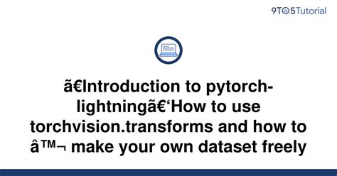 Introduction To Pytorch Lightninghow To Use To Tutorial Hot Sex Picture