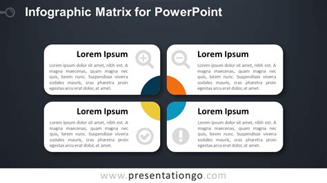 Infographic Matrix For Powerpoint