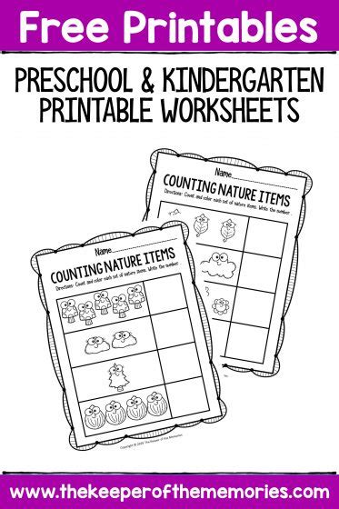 Free Printable Worksheets For Preschool And Kindergarten Megaworkbook