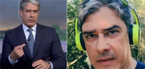 Bonner denuncia que cpf do filho foi usado em fraude no auxílio emergencial. William Bonner perseguido, explode nos bastidores da Globo ...