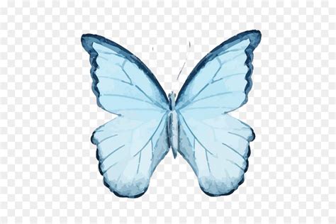 Butterfly Green Greta Oto Clip Art Blue Butterfly Png Download 600