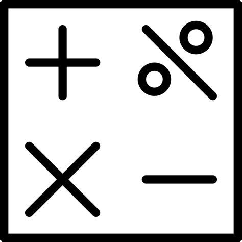 Mathematical Symbols Svg Png Icon Free Download (#27628 ...