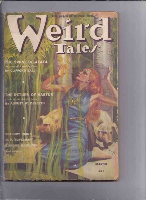 Weird Tales Magazine Pulp Volume 33 Xxxiii 3 March 1939 Quest Of Iranon Desert