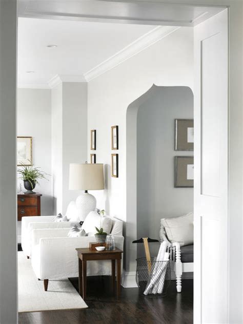 What Color Cabinets Go With Gray Walls In Kitchen - Snowbound Cabinets With Agreeable Gray Walls