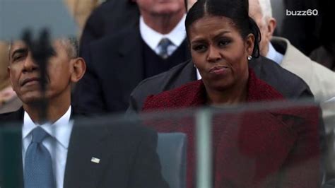 Michelle Obama Side Eyeing Melania Trump Is Inauguration Day S Best Meme