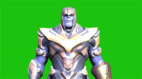 Green Screen Thanos Armour Youtube