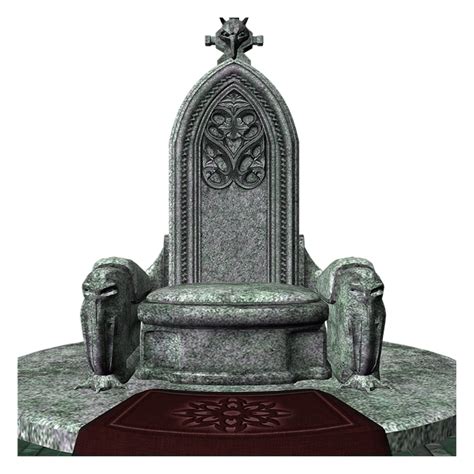 Download Throne Stone Fantasy Royalty Free Stock Illustration Image