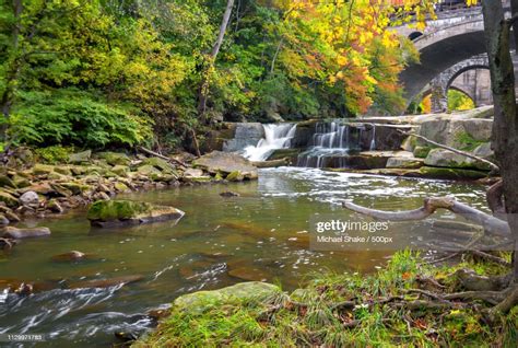 Beautiful Berea Falls In Autumn High Res Stock Photo Getty Images