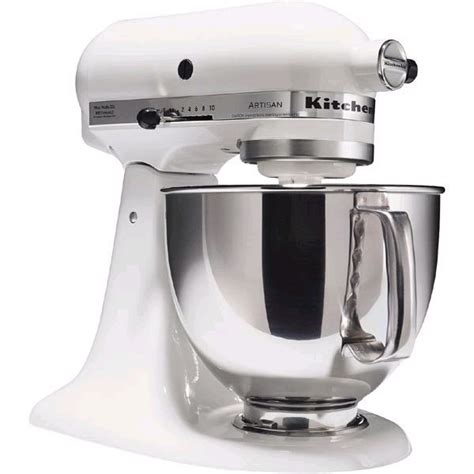 Kitchenaid will pay for replacement parts and labor costs to correct defects in materials and workmanship. KitchenAid KSM150PSWH 5-Quart Artisan Series Stand Mixer ...