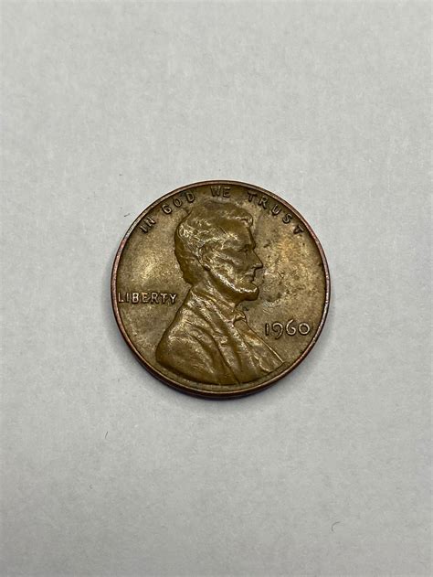 Very Rare 1960 No Mint Mark Us Coin Penny Etsy