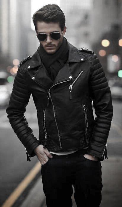 How To Wear A Leather Jacket For Men Fashion Styles