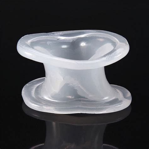 Male Scrotum Testicle Squeeze Ring Cage Soft Stretcher Enhancer Delay