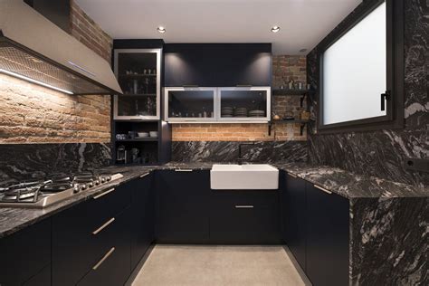 Maybe you would like to learn more about one of these? Black marble kitchen in 2020 | Kitchen marble, Industrial ...