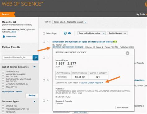 Science journals outperform social science journals at jif but social science journals outperform science journals at both awif and rrr. New in Web of Science: Journal Metrics and Scientific ...