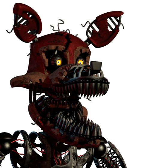 Five Nights At Freddys 4 Nightmare Jump Scare Nightmare Foxy Png