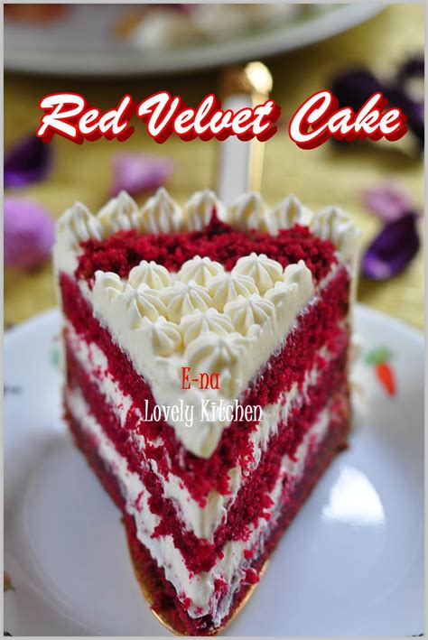 Resepi kek red velvet paling cepat, mudah dan sedap! E-NA LOVELY KITCHEN ^_^: Tempahan Khas Red Velvet Cake ...