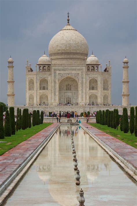 Taj Mahal Agra Uttar Pradesh India Editorial Stock Photo Image Of