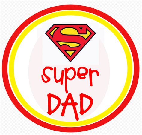 Hd Super Dad Logo Transparent Background Citypng