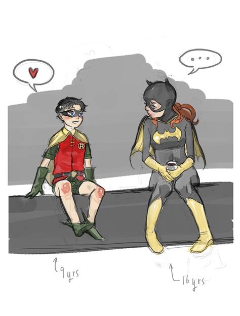 Batgirl And Robin Love