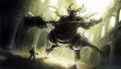 Dark Souls Asylum Demon By Tinhan On Deviantart
