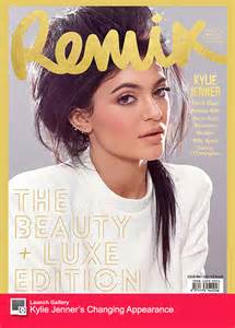 Kylie Jenner Shows Off Big Lips On The Cover Of Remix