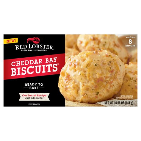 Red Lobster Cheddar Bay Frozen Biscuits Ready To Bake Oz Box