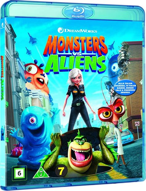 Monsters Vs Aliens Blu Ray Film → Køb Billigt Her Guccadk