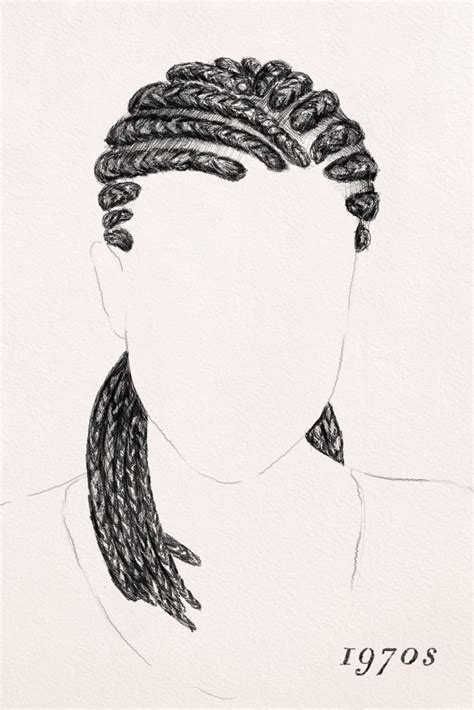 how to draw african braids draw easy