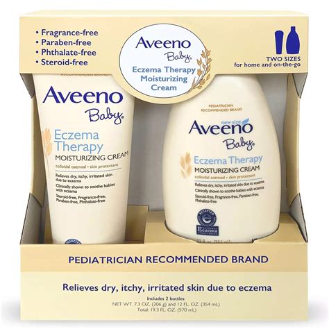Aveeno Baby Eczema Therapy Moisturizing Cream With Natural Oatmeal 1