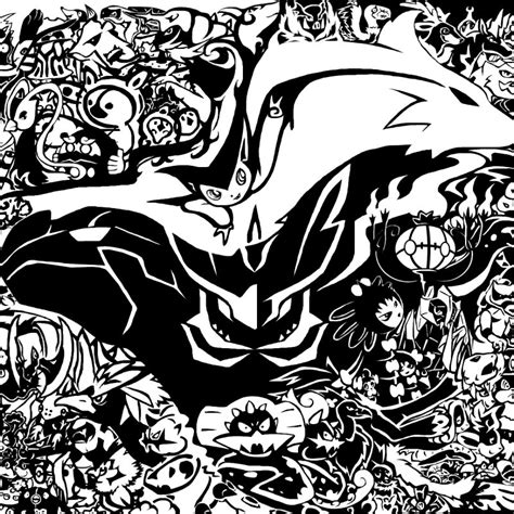 10 Most Popular Pokemon Black And White Wallpaper Full Hd