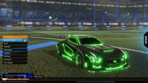 Maverick Gxt Tron Edition Rocket League Mods